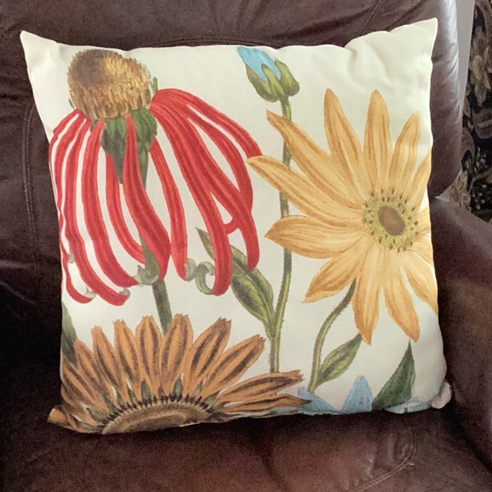 Pottery Barn Sunflower Pillow